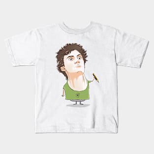 Oscar Sanchez Requena, the author Kids T-Shirt